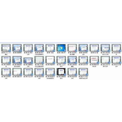 SPSS统计分析大全