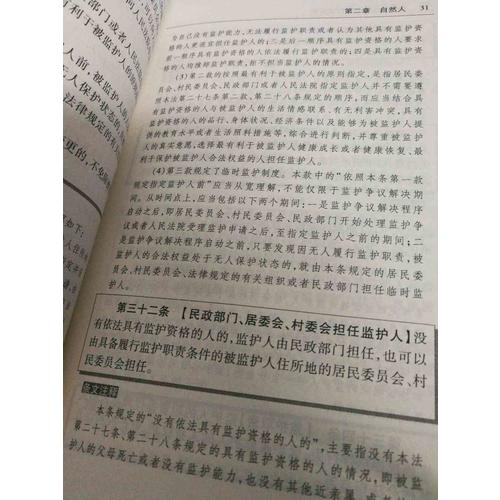 中华人民共和国民法总则注释本