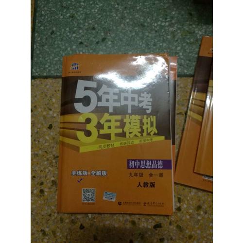 初中思想品德 九年级全一册 人教版 2018版初中同步 5年中考3年模拟