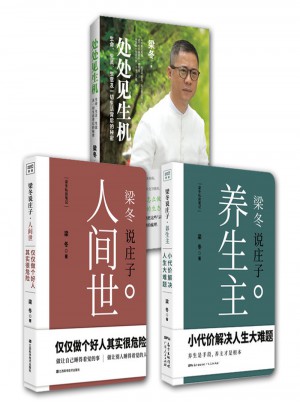 梁冬讲国学传统全三册图书