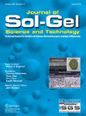 Journal Of Sol-gel Science And Technology