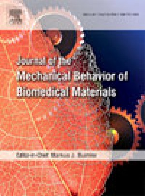 Journal Of The Mechanical Behavior Of Biomedical Materials