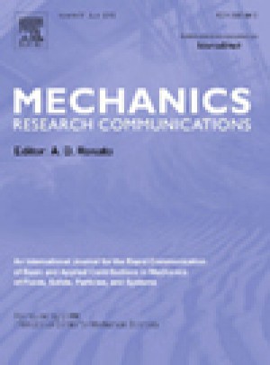 Mechanics Research Communications