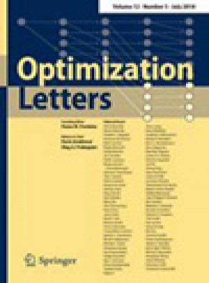 Optimization Letters