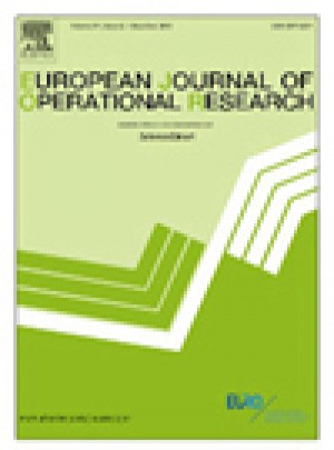 European Journal Of Operational Research