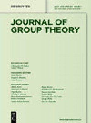 Journal Of Group Theory