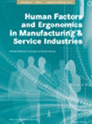 Human Factors And Ergonomics In Manufacturing & Service Industries