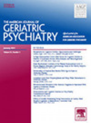 American Journal Of Geriatric Psychiatry