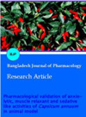 Bangladesh Journal Of Pharmacology