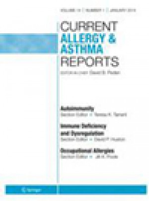 Current Allergy And Asthma Reports