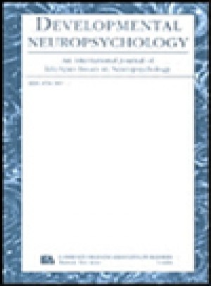 Developmental Neuropsychology