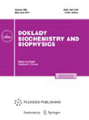 Doklady Biochemistry And Biophysics