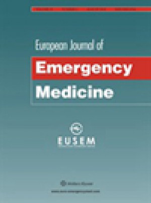 European Journal Of Emergency Medicine