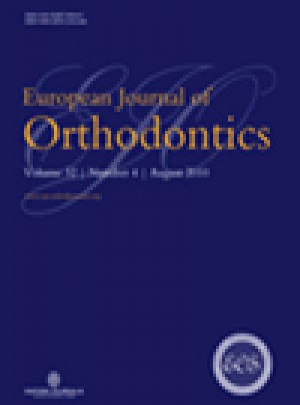 European Journal Of Orthodontics