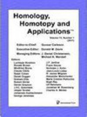 Homology Homotopy And Applications