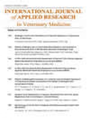 International Journal Of Applied Research In Veterinary Medicine