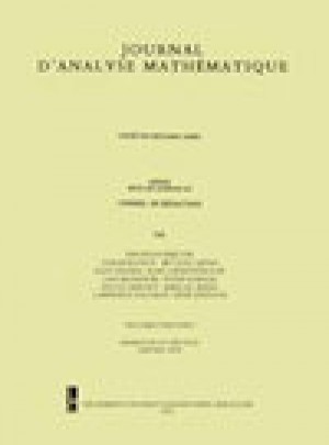 Journal D Analyse Mathematique