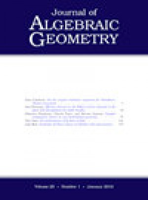 Journal Of Algebraic Geometry