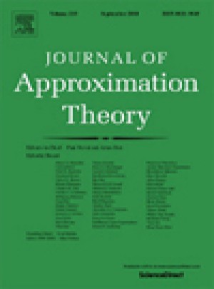 Journal Of Approximation Theory