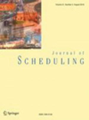 Journal Of Scheduling