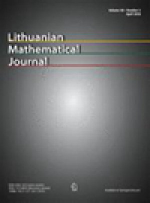 Lithuanian Mathematical Journal