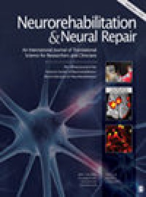 Neurorehabilitation And Neural Repair