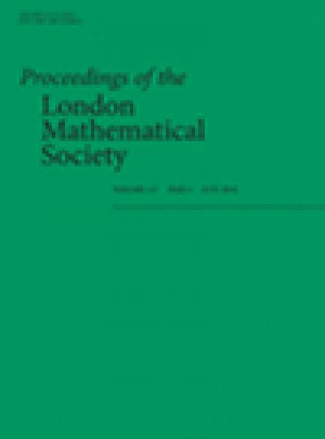 Proceedings Of The London Mathematical Society