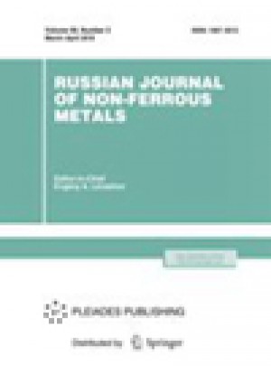 Russian Journal Of Non-ferrous Metals