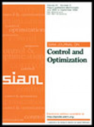 Siam Journal On Control And Optimization