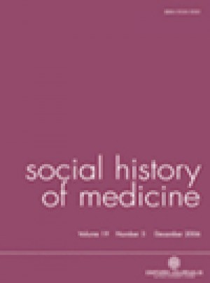 Social History Of Medicine