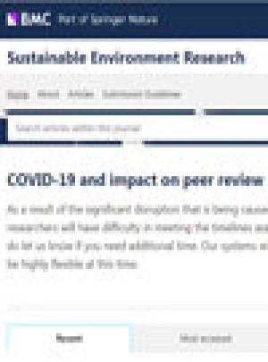 Sustainable Environment Research