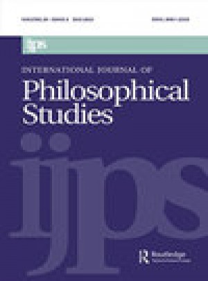 International Journal Of Philosophical Studies