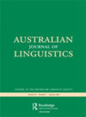 Australian Journal Of Linguistics