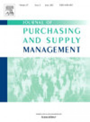 Journal Of Purchasing And Supply Management