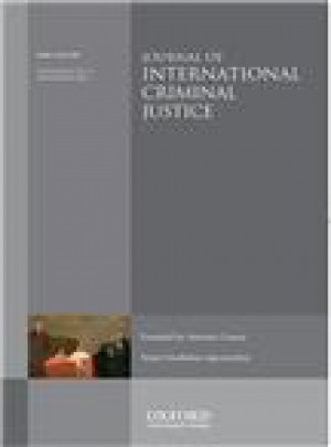 Journal Of International Criminal Justice