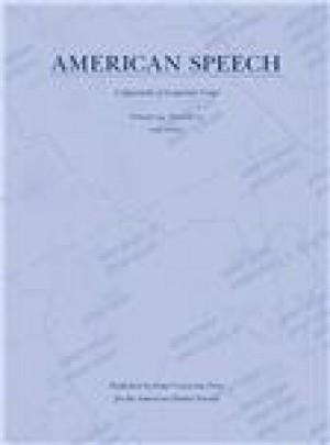 American Speech