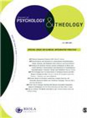 Journal Of Psychology And Theology