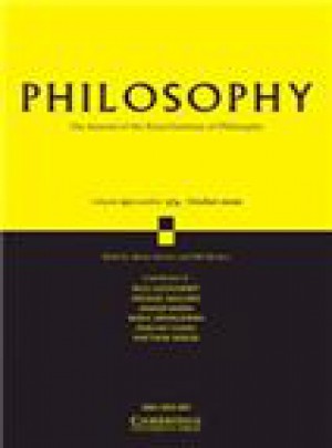 Philosophy & Social Criticism