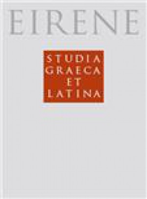 Eirene-studia Graeca Et Latina