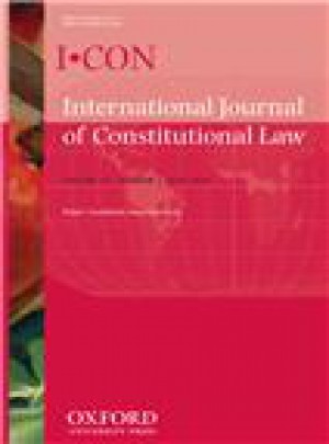 Icon-international Journal Of Constitutional Law