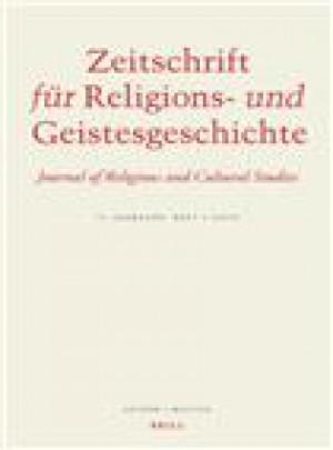 Zeitschrift Fur Religions-und Geistesgeschichte