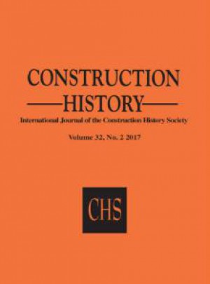 Construction History-international Journal Of The Construction History Society