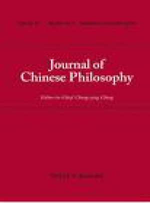 Journal Of Chinese Philosophy