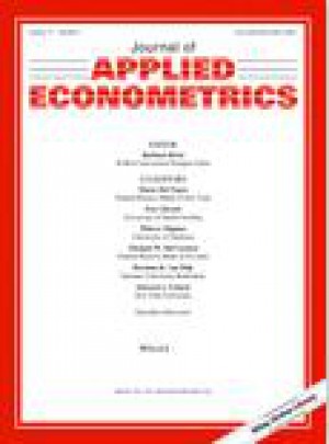 Journal Of Applied Econometrics