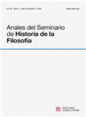 Anales Del Seminario De Historia De La Filosofia