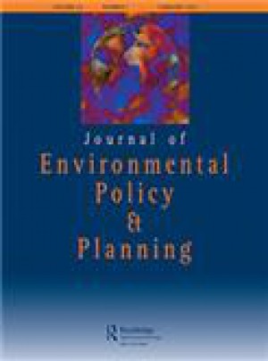 Journal Of Environmental Policy & Planning