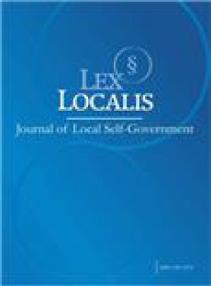 Lex Localis-journal Of Local Self-government