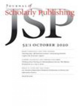 Journal Of Scholarly Publishing