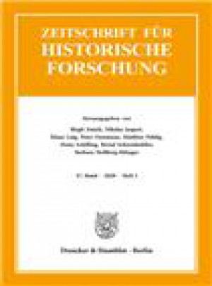 Zeitschrift Fur Historische Forschung