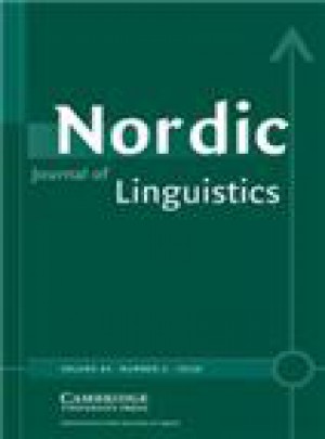 Nordic Journal Of Linguistics